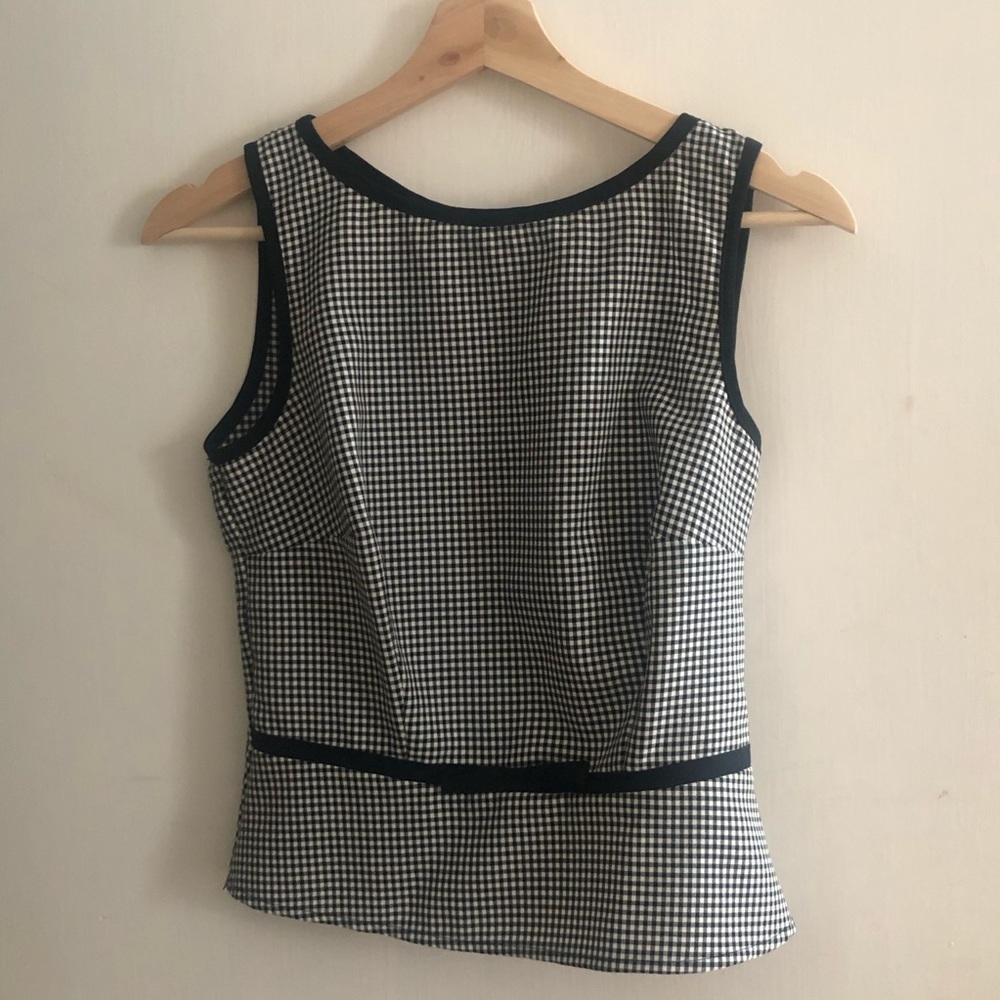 90’s Vintage All That Jazz Gingham Top